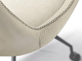 Scaun cu roti design elegant Diane