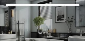 IREDA Oglindă de baie cu iluminare LED, 80 x 60 cm