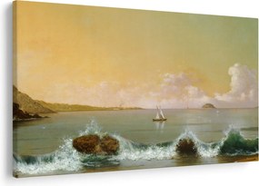 Tablou - Martin Johnson Heade, Rio de Janeiro Bay, reproducere (90x60 cm)