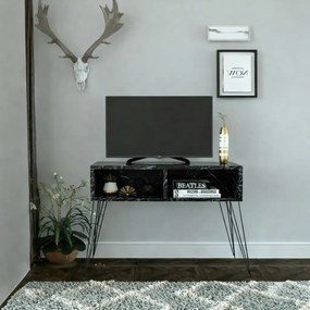 Resgilat:Comoda TV Homs, marmurat, 72x 30 x 58.6 cm