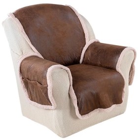 Cuverturi de lux cu BLĂNIŢĂ fotoliu - şezut 57 cm