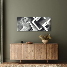 Tablou cu cuburi abstracte (120x50 cm)