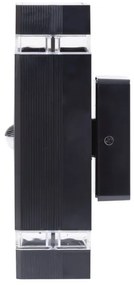 Aplică de exterior cu senzor NIZZA 2xGU10/35W/230V IP65