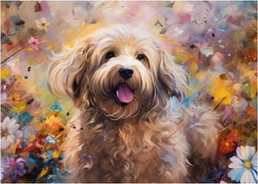 Tablou - Happy Dog II. (70x50 cm)