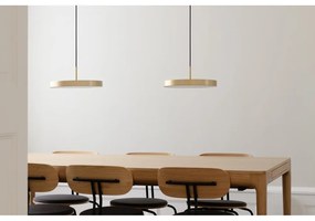 Lustră aurie LED cu abajur din metal ø 31 cm Asteria Mini – UMAGE