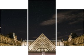 Tablou - Louvre nocturn (90x60 cm)
