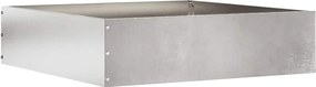 vidaXL Margine pentru gazon Argintiu 50 x 50 x 13 cm Oţel inoxidabil