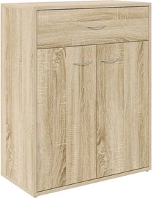 vidaXL Dulap, stejar Sonoma, 60 x 30 x 75 cm, lemn prelucrat