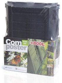 Compost, 800 l, negru