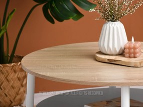 Măsuță de cafea Randolf Xl (sonoma + alb). 1111706