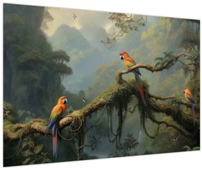 Tablou - Pădure tropicală (90x60 cm)