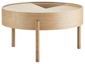 Măsuță de cafea "Arc", 2 variante - Woud Variantă: stejar