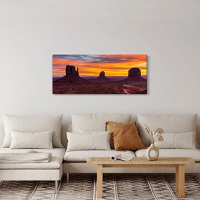 Tablou - Monumentul Valley în Arizona (120x50 cm)
