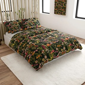 Lenjerie de pat din microfibra MYSTIC GARDEN verde inchis Dimensiune lenjerie de pat: 70 x 90 cm | 140 x 220 cm