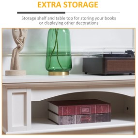 HOMCOM Șemineu Electric 1800W cu Efect de Flacără Reglabilă, Telecomandă și Timer | Aosom Romania