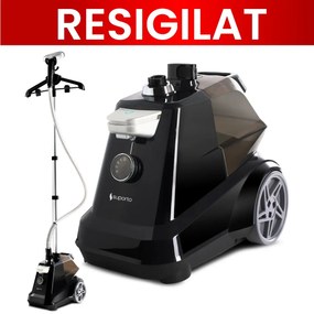Fier de Calcat Vertical cu aburi Suporto, Steamer model R3 de 2200W cu 4 trepte de putere. Statie de calcat profesionala pentru haine netede, fara