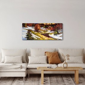 Tablou - Sosirea primăverii (120x50 cm)