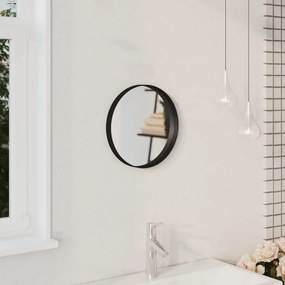 Oglinda de perete, negru, 30 cm 1, 30 cm
