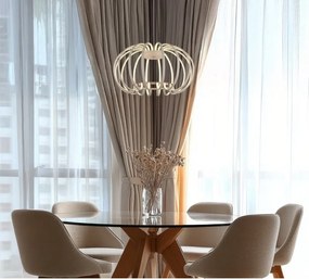 Lustra LED suspendata moderna RIBBON nisip