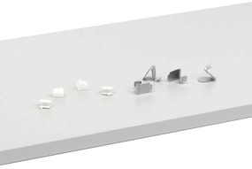 Raft pentru dulapuri metalice universale, 89,9 x 36 cm, gri deschis - ral 7035