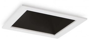 Spot LED Game 192352, patrat, incastrat, 11W, 1000lm, lumina calda, IP20, alb+negru, Ideal Lux