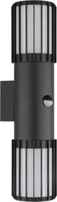 Globo 32160-2S - Corp de iluminat exterior cu senzor MERVIN 2xE27/15W/230V IP54