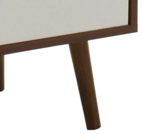 Noptiera Nastia Dark Walnut 48x39x53 cm