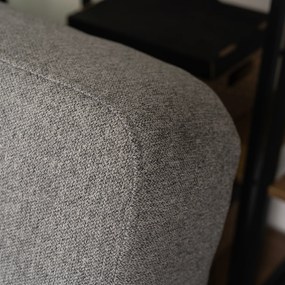 JAKS Canapea dublă extensibilă dublă Aruba gri