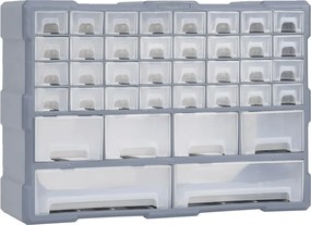 vidaXL Organizator cu 38 de sertare, 52 x 16 x 37,5 cm