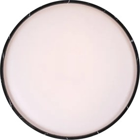 Rabalux 71517-LED Plafonieră cu dimmer TERESIA 24W/230V 3000-6500K Ø 38 cm neagră + telecomandă