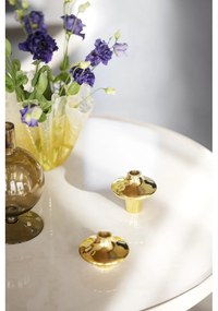 Măsuță de cafea în culoare naturală rotundă cu blat ceramic 90x90 cm Marsden – Rowico