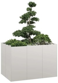 vidaXL Jardinieră 120x80x80 cm oțel inoxidabil