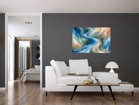 Tablou - Curent abstract (90x60 cm)