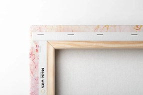 Tablou ochi albaștri cu elemente abstracte