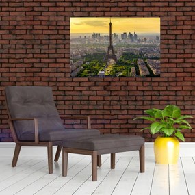 Tablou - Panorama Parisului (90x60 cm)