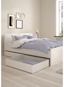 Sertare sub pat albe 2 buc. Naia – Tvilum