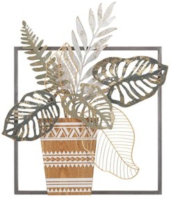 Decorațiune de perete din metal 54x63 cm Vaso – Mauro Ferretti