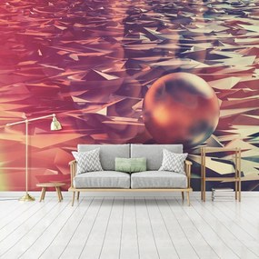 Fototapet - 3D bilă (152,5x104 cm)
