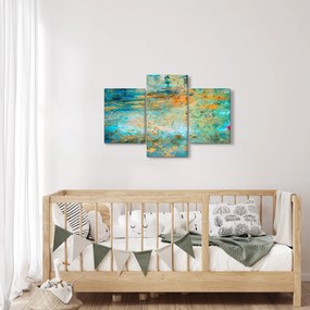 Tablou - Abstract albastru (90x60 cm)