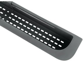 Scurgător telescopic pentru chiuvetă gri din plastic 49,5x8,5 cm Fino – Wenko