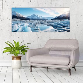 Tablou - Formațiuni glaciare (120x50 cm)