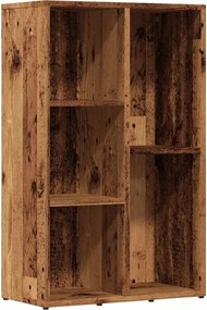 vidaXL Bibliotecă, lemn vechi, 50x25x80 cm, lemn prelucrat