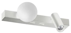 Aplică LED Ideal Lux PING PONG 2xLED/3W/230V CRI 90 crom mat