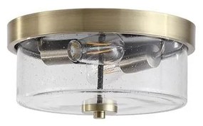 Searchlight 66210-2AB - Plafonieră PRESTON pentru baie, 2 x E27 (max. 60 W), 230 V, IP44, Ø 33 cm, alamă