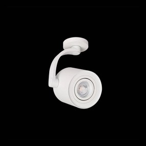 Spot aplicat cu brat directionabil de tavan/plafon BROSS ARM alb ZZ AZ3498