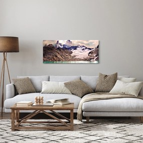 Tablou cu lac montan (120x50 cm)