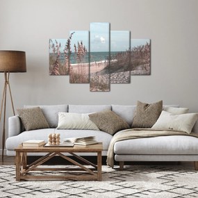 Tablou - Plaja roz (150x105 cm)