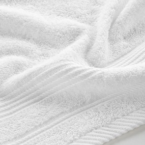 Prosop alb din bumbac din frotir 30x50 cm Tendresse – douceur d'intérieur