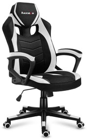 Fotoliu gaming Fusion 2.5 (negru + alb). 1087467