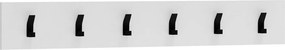 Cuier CLIF W-100, alb, PAL laminat, 100x15 cm